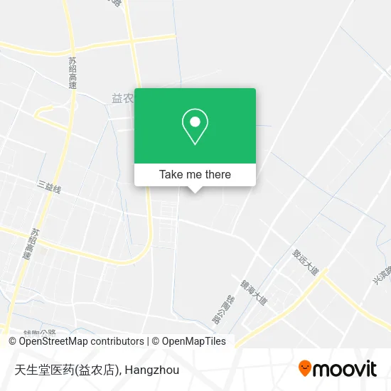 天生堂医药(益农店) map