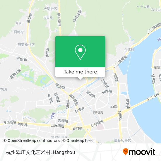 杭州翠庄文化艺术村 map
