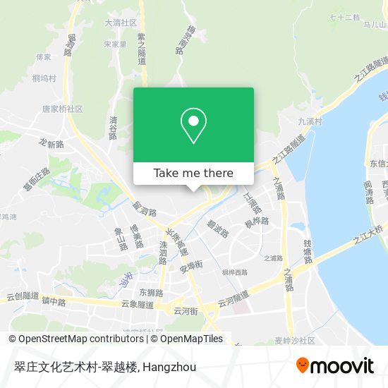翠庄文化艺术村-翠越楼 map