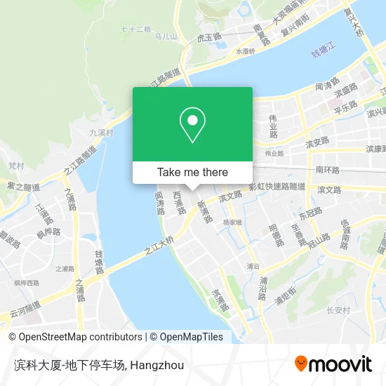 滨科大厦-地下停车场 map