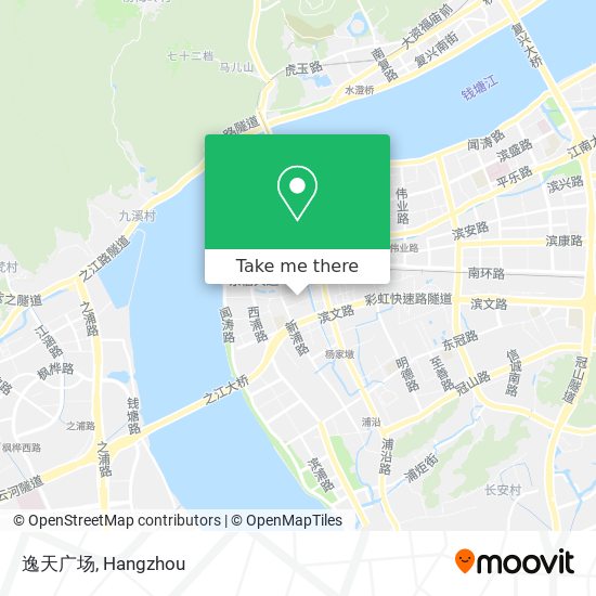 逸天广场 map
