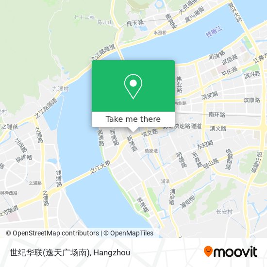 世纪华联(逸天广场南) map