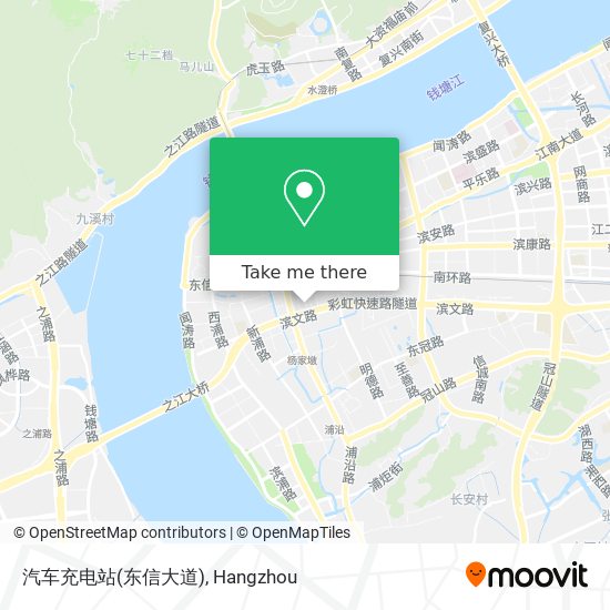 汽车充电站(东信大道) map