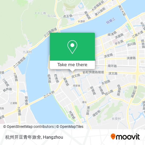 杭州开豆青年旅舍 map