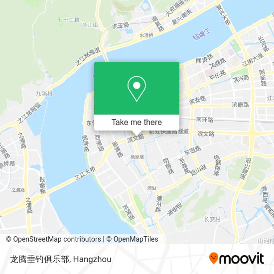 龙腾垂钓俱乐部 map