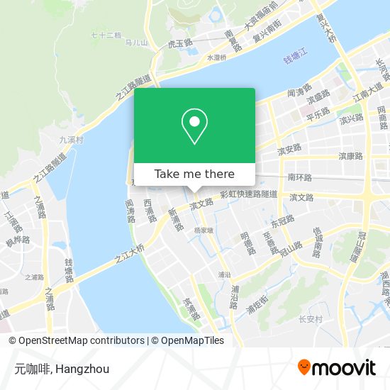 元咖啡 map