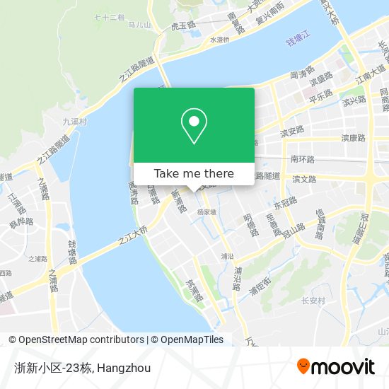 浙新小区-23栋 map