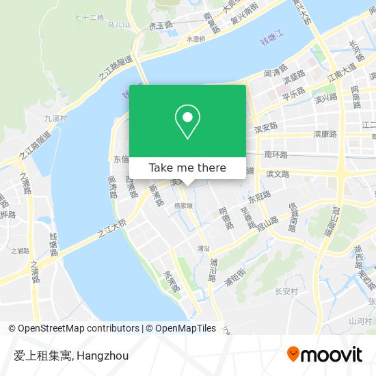 爱上租集寓 map