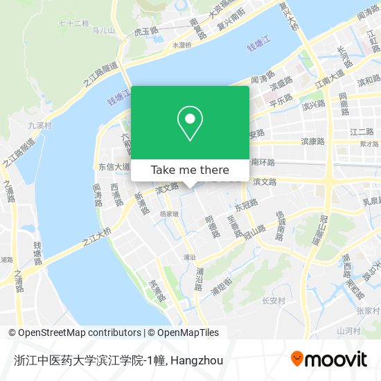 浙江中医药大学滨江学院-1幢 map