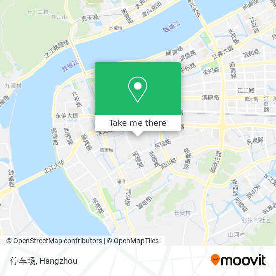 停车场 map