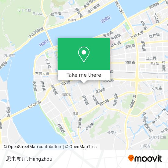 思书餐厅 map