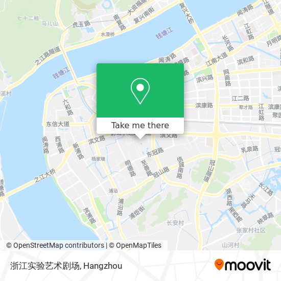 浙江实验艺术剧场 map