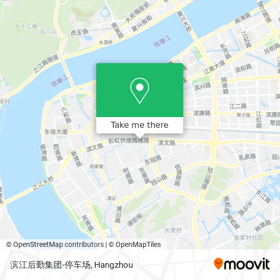滨江后勤集团-停车场 map
