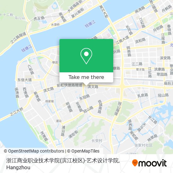 浙江商业职业技术学院(滨江校区)-艺术设计学院 map