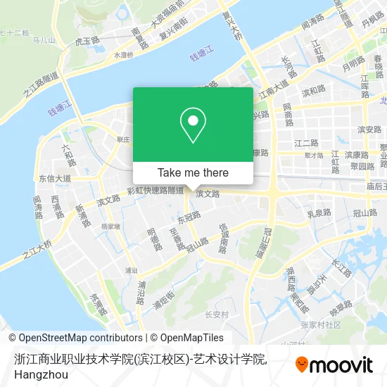 浙江商业职业技术学院(滨江校区)-艺术设计学院 map