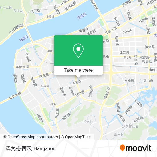 滨文苑-西区 map