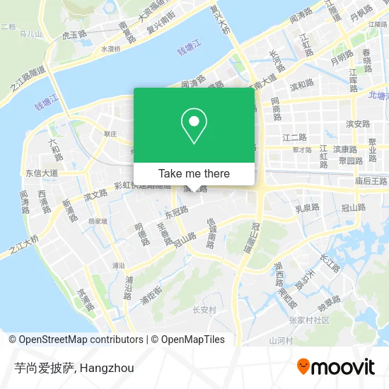 芋尚爱披萨 map
