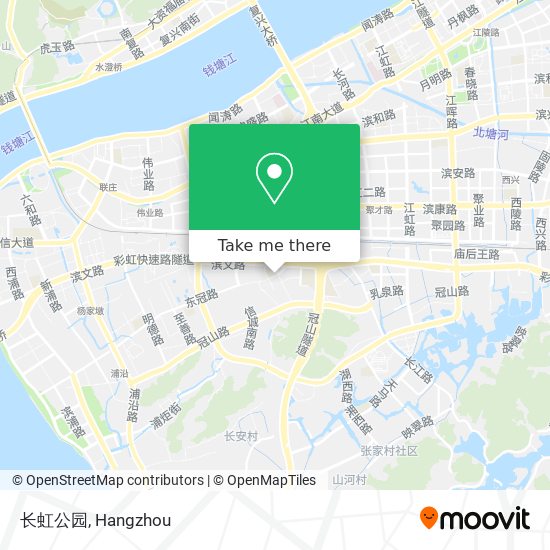 长虹公园 map