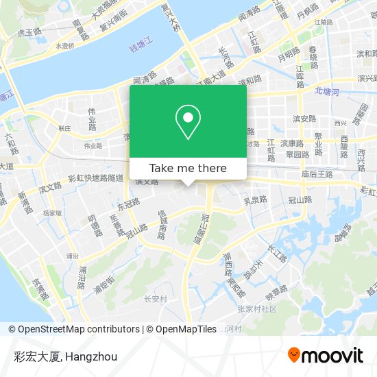 彩宏大厦 map