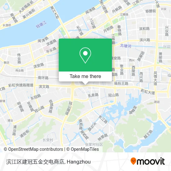 滨江区建冠五金交电商店 map