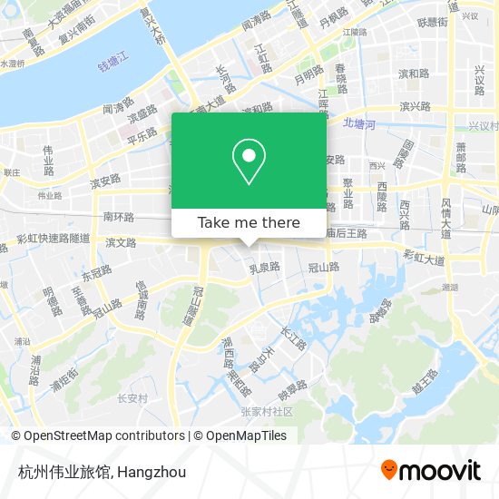 杭州伟业旅馆 map