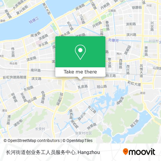 长河街道创业务工人员服务中心 map