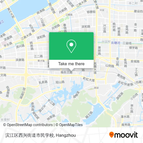 滨江区西兴街道市民学校 map