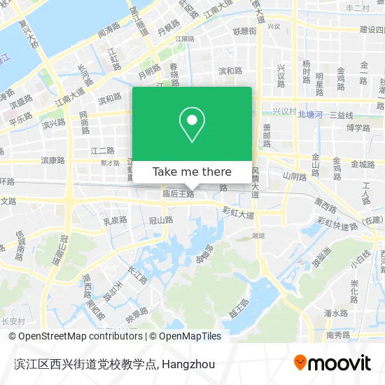 滨江区西兴街道党校教学点 map