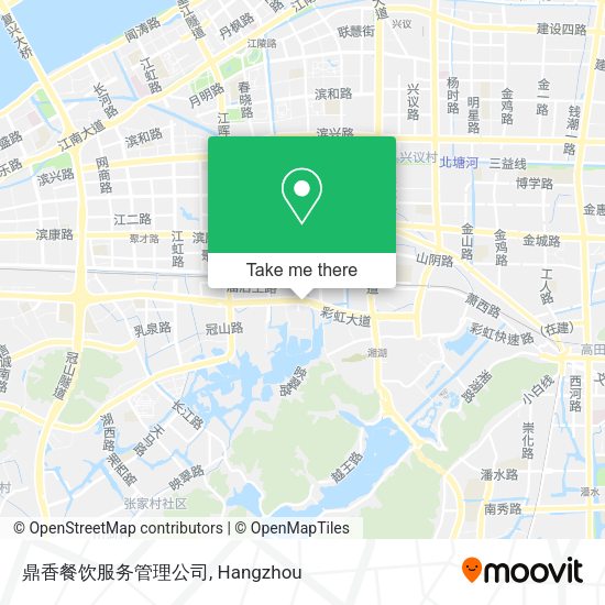 鼎香餐饮服务管理公司 map