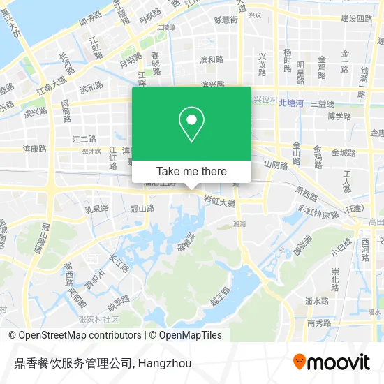 鼎香餐饮服务管理公司 map