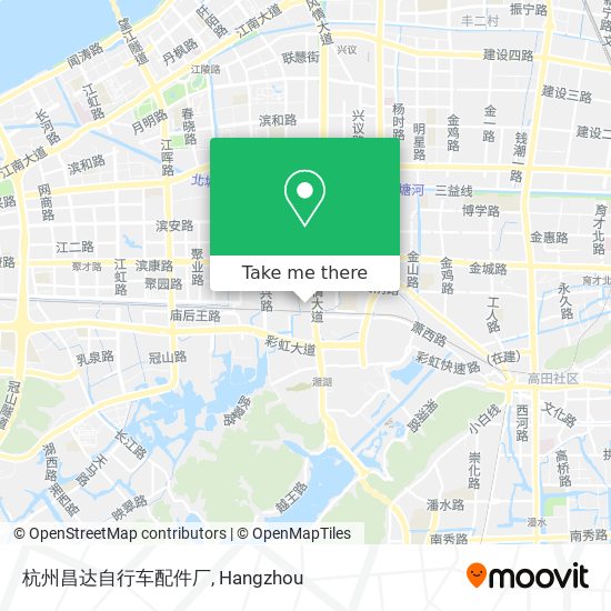 杭州昌达自行车配件厂 map