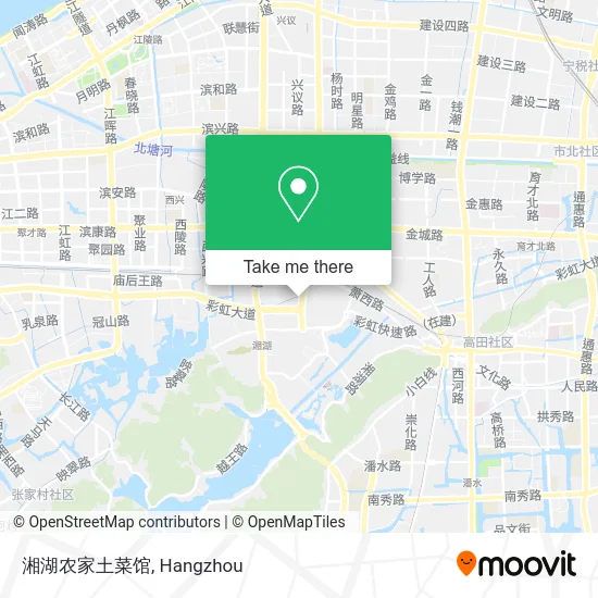 湘湖农家土菜馆 map