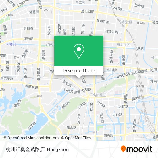 杭州汇奥金鸡路店 map