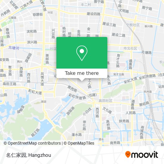 名仁家园 map