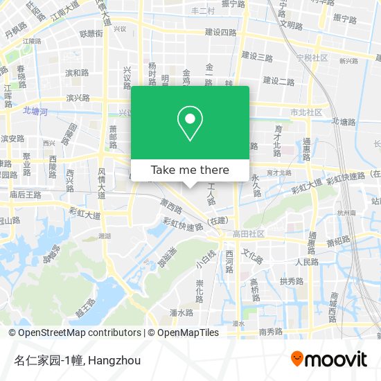 名仁家园-1幢 map