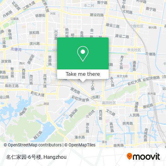 名仁家园-6号楼 map