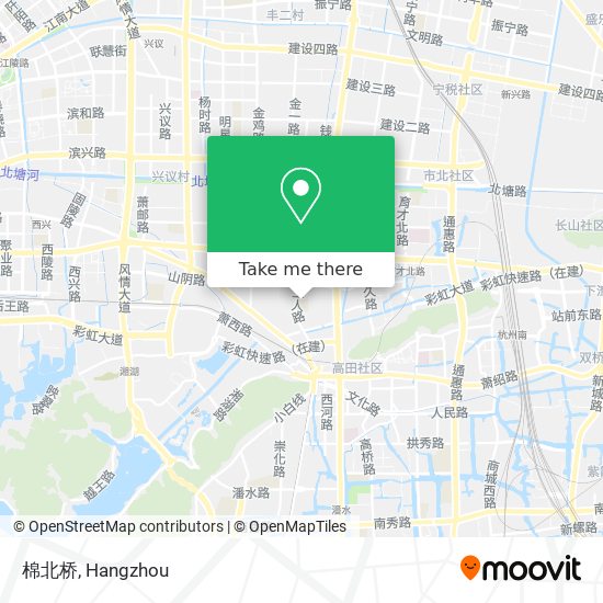 棉北桥 map