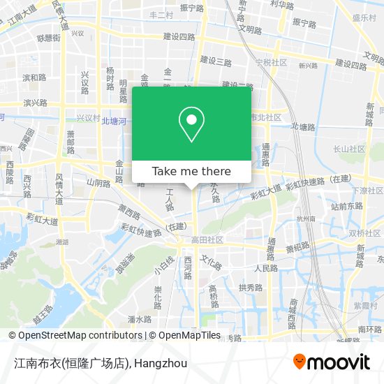 江南布衣(恒隆广场店) map