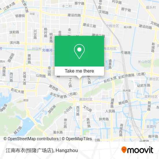 江南布衣(恒隆广场店) map
