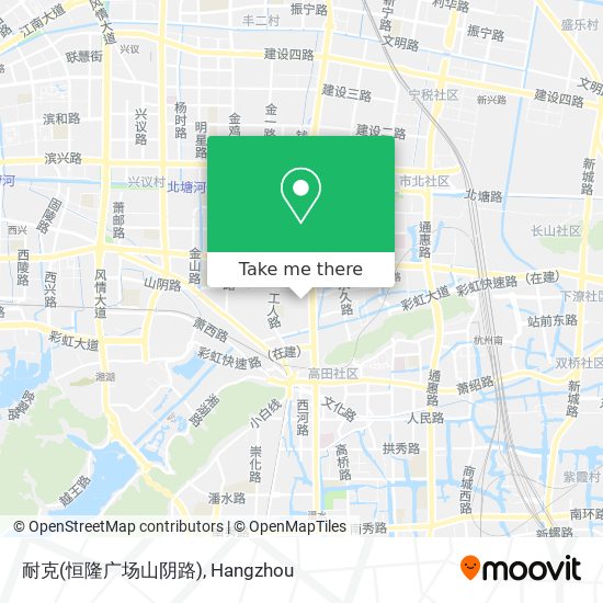 耐克(恒隆广场山阴路) map