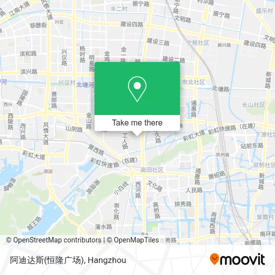 阿迪达斯(恒隆广场) map