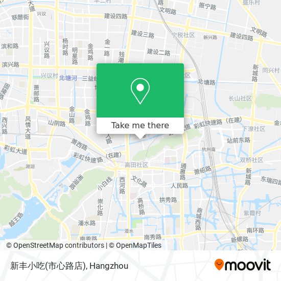 新丰小吃(市心路店) map