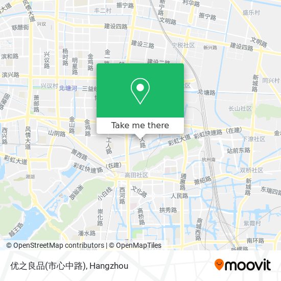 优之良品(市心中路) map