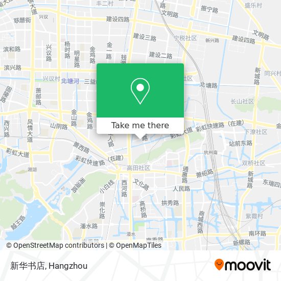 新华书店 map
