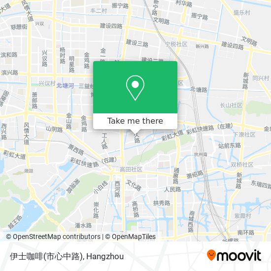伊士咖啡(市心中路) map