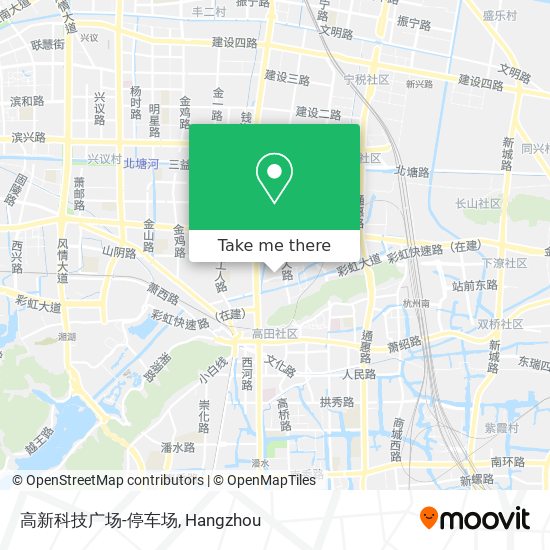 高新科技广场-停车场 map