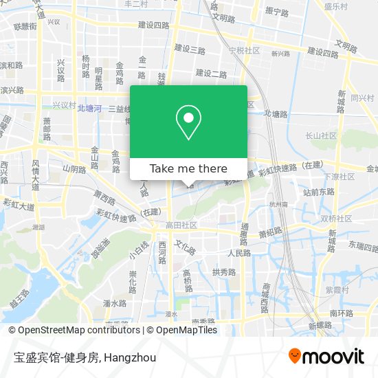 宝盛宾馆-健身房 map