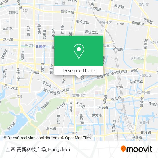 金帝·高新科技广场 map