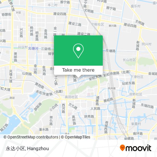 永达小区 map