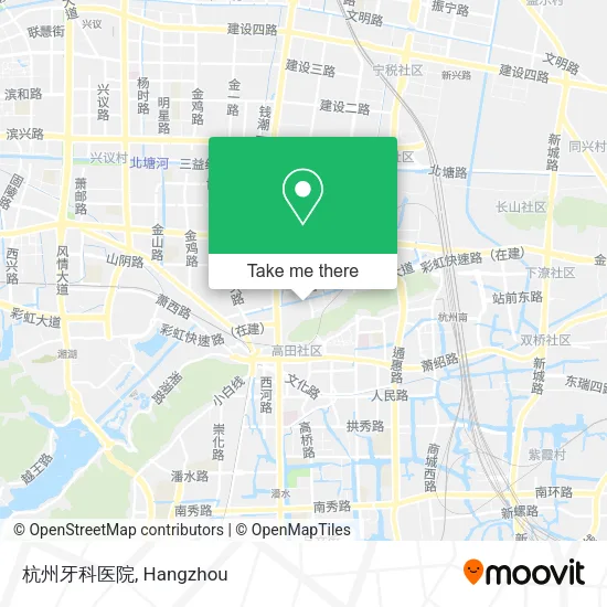 杭州牙科医院 map